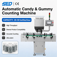 Machine de comptage de comprimés et de capsules numériques entièrement automatique, certifiée CE, anti-poussière, capacité de 50 000 pièces/heure pour petites bouteilles