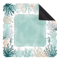 Tapis de Mahjong Américain Moderne de Luxe Personnalisé pour Fêtes à Domicile, Pliable Automatiquement, Durable, Portable, Écologique, Silencieux et Ludique