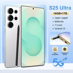 Smartphone S25Ultra <span class=keywords><strong>con</strong></span> <span class=keywords><strong>Penna</strong></span> Stilo, Fotocamera da 108MP, Supporto LTE/CDMA e Spagnolo, Display OLED - Efficiente per Uso Aziendale e Ufficio - Product Image 3