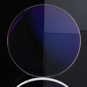 สีขาวฐานเรซินแข็ง BLUECUT เลนส์สะท้อนแสงต่ํา oftalmicos เลนส์ป้องกันแสงสีฟ้า - Product Image 1