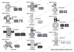 Gran oferta, cambiador de bebé con estampado personalizado, cambiador de bebé portátil, bolsa de pañales - Product Image 3