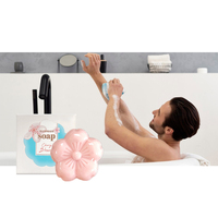 Emballage personnalisé OEM Savon fait main Sakura Savon pour nettoyage en profondeur articles ménagers