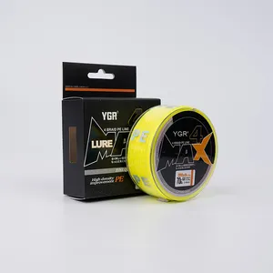 YGR MAX 300YDS X4/8/9/12 brins tressé PE ligne de pêche haute résistance résistant à l'usure multifilamento lignes de pêche pour la mer profonde - Product Image 1