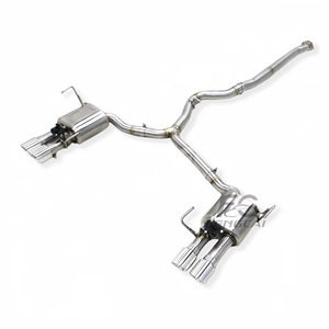 Sistema de Escape Catback de Alto Rendimiento con Cuatro Salidas para <span class=keywords><strong>Subaru</strong></span> <span class=keywords><strong>Impreza</strong></span> WRX <span class=keywords><strong>STI</strong></span> 2.0L 2.4L 2.5T, Modificaciones y Mejoras para Carreras - Product Image 3