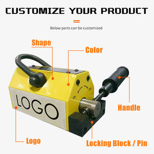 ขายส่งถาวร 100 กก. 300 กก. 500 กก. แม่เหล็กยกความจุสูงยกแม่เหล็กสําหรับวัสดุแม่เหล็ก - Product Image 6