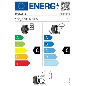 ยางฤดูร้อนใหม่ Rotalla RH02 185/50 R16 81V - Product Image 3