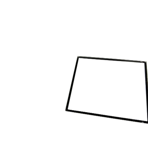 Cadre personnalisé noir sérigraphié, forme carrée, revêtement AR/<span class=keywords><strong>AG</strong></span>, verre trempé, structure solide, étanche, solaire, extérieur, supermarché - Product Image 5