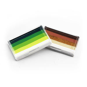 Pintura Profesional de <span class=keywords><strong>Acuarela</strong></span> para Cara y Cuerpo, Kits de Pintura Facial para Niños, Suministros de Arte, Pintura Facial con Diseño de Bandera <span class=keywords><strong>Arcoíris</strong></span> - Product Image 6