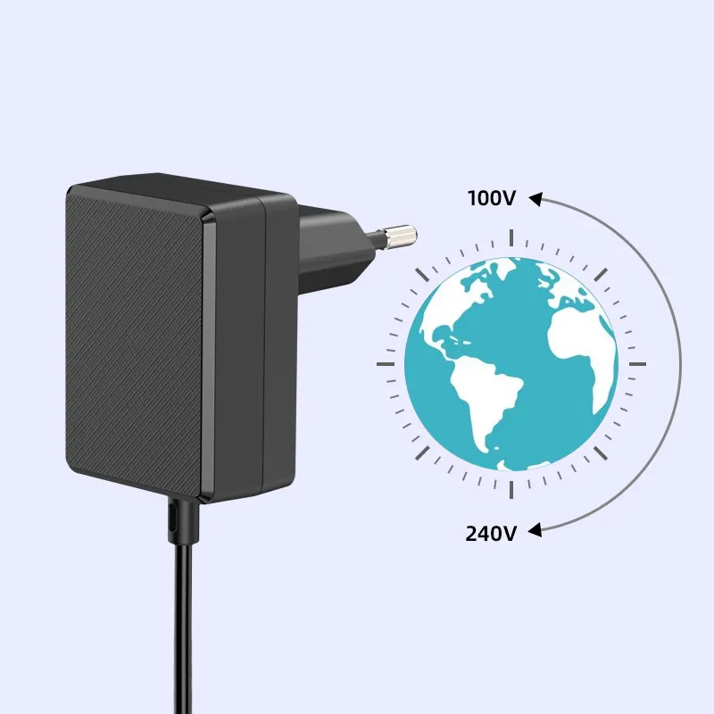 UE prise cc européenne électrique 5w 5 volts 1 amp adaptateur mural ca cc 5 v 6v 1a adaptateur d'alimentation 5 v 1 a avec CE ROHS approuvé