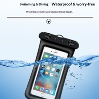 Sac étanche unisexe flottant en PVC pour téléphone portable, à écran tactile haute sensibilité, grande taille, best-seller transfrontalier