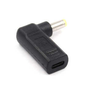 Adaptador de fuente de alimentación para portátil tipo C hembra a DC 5,5x2,5mm macho con adaptador PD engañoso para Lenovo/Asus/Dell/HP - Product Image 3