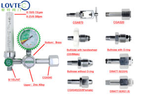 Lovtec più venduto regolatore medico ossigeno All in One regolatore di ossigeno medico per CGA540 - Product Image 4