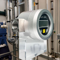 Débitmètre à turbine à micro-impeller, haute précision, affichage numérique intelligent, écran LCD électronique, débitmètre liquide 1-10 m/h