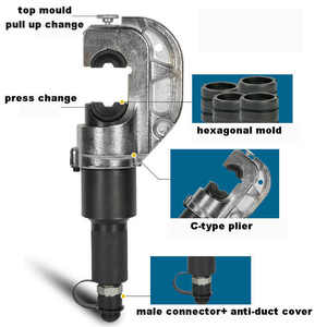 Outils de sertissage hydrauliques <span class=keywords><strong>FYQ</strong></span> tête d'outils de sertissage pour la construction électrique de fil de câble actionnée par la pompe hydraulique électrique - Product Image 5