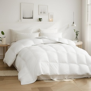 Piumino Delicato sulla Pelle con Imbottitura in Piuma d'Oca e Piumino, Cuciture a Doppia Piegatura, Leggero e Confortevole - Product Image 1