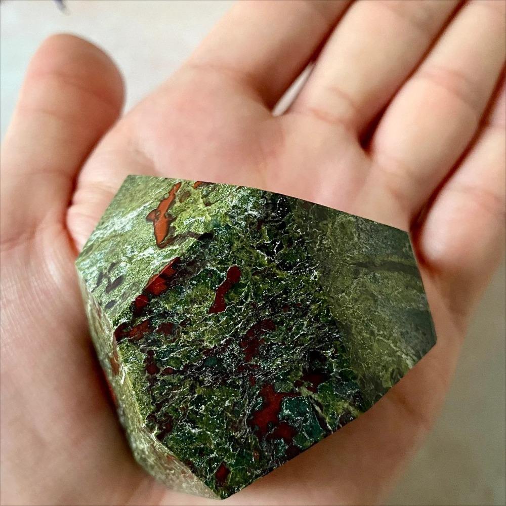Dragon's Blood Stone Freeform Shape