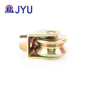 Roue rotative universelle à 360 degrés avec double roulements <span class=keywords><strong>de</strong></span> rainure en U V Y pour clôture <span class=keywords><strong>de</strong></span> porte pliante coulissante - Product Image 4