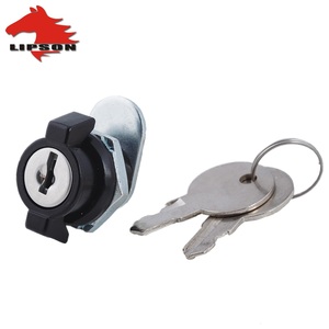 Cerradura Electrónica con Candado Lipson para Gabinete, Construcción de Aleación de Zinc y Acero, Acabado con Recubrimiento de Polvo Negro para Paneles de 1.0-7.0mm - Product Image 2