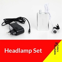 Lunettes Loupes Dentaires pour Examen Chirurgical Oral Maxillo-Facial/ORL, Instruments d'Examen, Lampe Frontale LED 35x