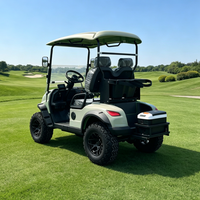 Nouveau modèle 2026 Rainbow, voiturette de golf électrique surélevée personnalisée à 2 places avec batterie au lithium 48V, buggy tout-terrain pour la chasse et les loisirs