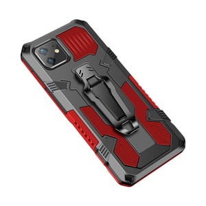 Funda Protectora <span class=keywords><strong>MechWarrior</strong></span> a Prueba de Golpes para Iphone11/12/13 Pro Max con Clip para Cinturón y Soporte, Carcasa Trasera para Xiaomi 11 Lite 10T Poco F3 M3 X3 - Product Image 3