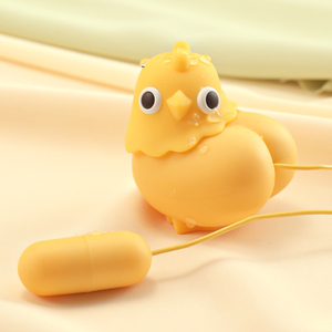 Mini Vibratore a Forma di Uovo per Donne - Massaggiatore Stimolatore Punto G a Forma di Gallina, Giocattolo Sessuale per Adulti, Giocattolo per il Piacere Condiviso di Coppia - Product Image 4