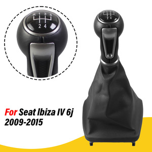 Seat Car Gear <b>Shift</b> <b>Knob</b> Leather 5 6 Speed Manual Transmission Ergonomic Fitment - Product Image 2