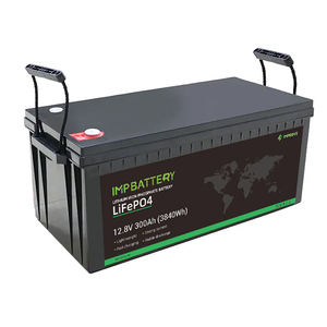 Batterie al litio LiFePO4 12V 100Ah 200Ah 300Ah ciclo profondo litio ferro fosfato batteria auto riscaldamento dente blu opzionale - Product Image 1