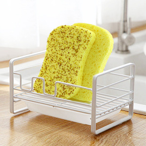 Éponge rectangulaire compressée en pulpe de noix, résistante à l'huile, pour la vaisselle et les casseroles - Product Image 2