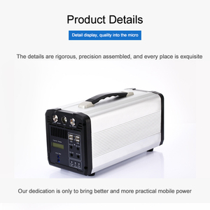 Estación de Energía Portátil de Respaldo UPS, Nueva del Fabricante, 300W/500W/750W/1000W, Salida <span class=keywords><strong>PSW</strong></span> AC100V~240V y DC 5V/12V - Product Image 4