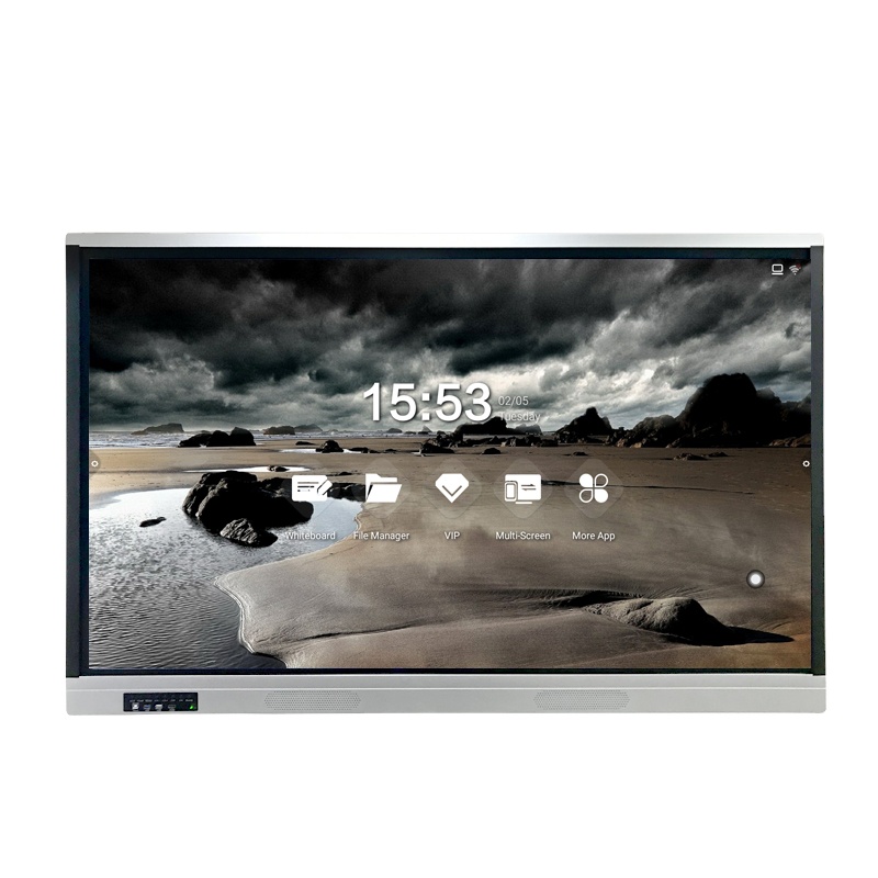 75 дюймов дистанционного конференции стекло AG Led интерактивный сенсорный Smart Board