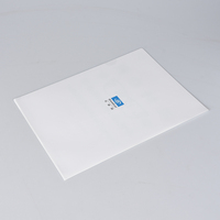 Dossiers de fichiers d'entreprise A4/A6 avec logo personnalisé d'usine en Chine PP Dossiers de fichiers de présentation de documents en papier blanc