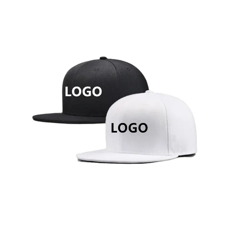 Rich Colors Customized Logo Flat Brim Baseball Cap Snapback Caps Fitted Casual Hip Hop Hats Snap Back Cap