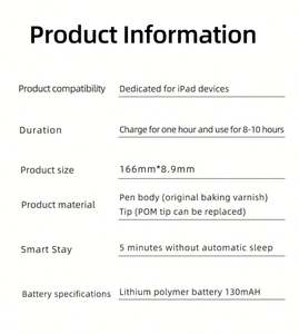 Lápiz Óptico al por Mayor para <span class=keywords><strong>Samsung</strong></span> <span class=keywords><strong>Galaxy</strong></span> <span class=keywords><strong>Tab</strong></span> S6 7 <span class=keywords><strong>8</strong></span> Plus Active2 3 Notebook, Magnético, Sensible <span class=keywords><strong>a</strong></span> la Presión, para <span class=keywords><strong>Samsung</strong></span> S Pen - Product Image 3