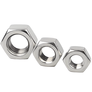 Tuercas Hexagonales Regulares <span class=keywords><strong>Honoble</strong></span> ISO 4032 Clase 4.8 y 6.8 de Acero con Rosca Izquierda Métrica para Aplicaciones Industriales Generales - Product Image 1