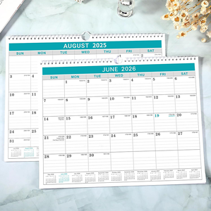 Conception de <span class=keywords><strong>rabat</strong></span> vertical de calendrier de bureau multicolore imprimé par coutume pour la planification et l'affichage quotidiens, faits de papier - Product Image 5