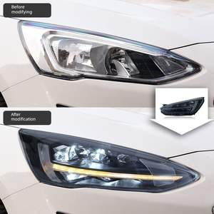 Conjunto de Faros Delanteros LED Modificados de 12V para Ford Focus 19-21, con Luz Diurna y Señal de Giro Dinámica - Product Image 2