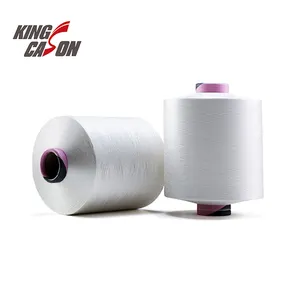 KINGCASON 100% Polyester Dty Yarn High-Strength Good Abrasion Resistance Polyester Dty Yarn For Knitting And Weaving Underwear