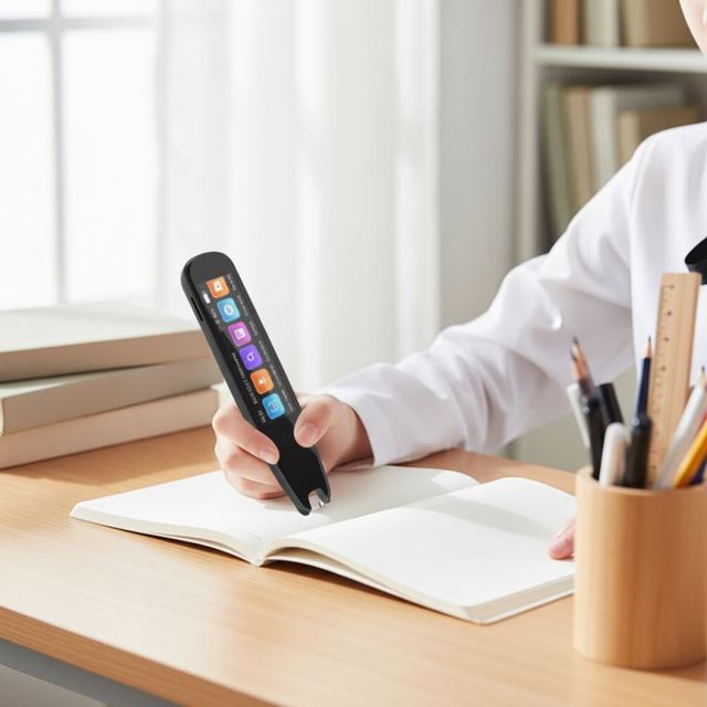 S6 Pro Smart AI Scanning Pen Touch Screen TFT Digital Reader Answering Function Multilingual OCR Chatgpt Translator Reading