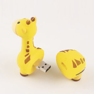 Nouvelles clés USB en PVC en forme de girafe, USB 2.0, clé USB 32 Go, 16 Go, 8 Go, 4 Go, clés USB, disque U - Product Image 5