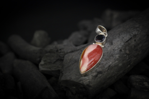 Colgante de Mookaite Natural Genuino, Plata de Ley 925, Hecho a Mano, Joyería de Moda para Mujer, Proveedor Mayorista, Joyería Personalizada - Product Image 3