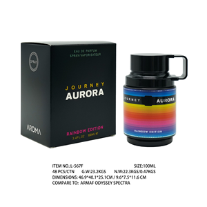 Perfume Odyssey Mandarin Sky de Alta Calidad al por Mayor, Esencia Árabe al 15%, Perfume de Colonia con Aroma Amaderado y Chocolate de Dubái - Product Image 2