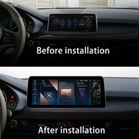 Reproductor Multimedia para Coche con Pantalla Táctil Android de 12.3 Pulgadas, Snapdragon 685 665, GPS, MP3, CarPlay, para BMW X5 F15/X6 F16, Unidad Principal