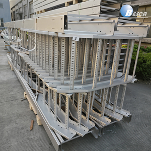 BESCA BSC-016 Rak Kabel Industri 85 <span class=keywords><strong>Um</strong></span> Berlapis Seng 24ft Tipe Tangga Baja Galvanis Celup Panas 60pcs 400kg - Product Image 2