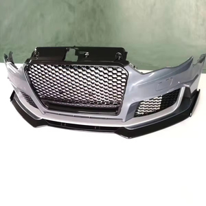 Pare-chocs avant style RS3 avec calandre et lèvre avant pour <span class=keywords><strong>Audi</strong></span> <span class=keywords><strong>A3</strong></span> S3 8V 2013 2014 2015 2016 – Kits carrosserie style RS3 - Product Image 2