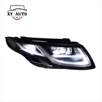 Untuk 2013-2017 Range Rover Evoque rakitan lampu depan putih lampu LED siang hari 6000K warna suhu CSP Chip 36W HB3 HB4
