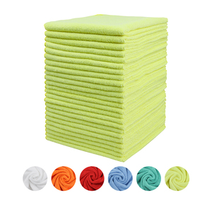 <span class=keywords><strong>Paños</strong></span> de limpieza de <span class=keywords><strong>microfibra</strong></span> <span class=keywords><strong>al</strong></span> <span class=keywords><strong>por</strong></span> <span class=keywords><strong>mayor</strong></span> de almacén de EE. UU., ultra absorbentes, sin pelusa, reutilizables y lavables, 16X16 pulgadas - Product Image 1