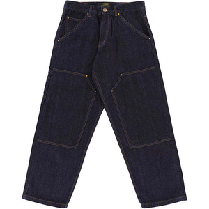 Wholesale Custom Logo Raw Denim <b>Jeans</b> <b>Men</b> Plus Size Loose Patch Double Knee <b>Jeans</b> Fashion Skate Casual Baggy <b>Carpenter</b> <b>Jeans</b> - Product Image 3