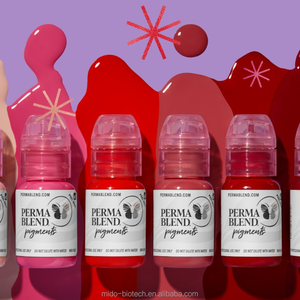 Private Label Vente en gros Échantillons gratuits Pigment semi-<span class=keywords><strong>permanent</strong></span> personnalisable pour les sourcils et les lèvres <span class=keywords><strong>Teinture</strong></span> de tatouage professionnelle - Product Image 4