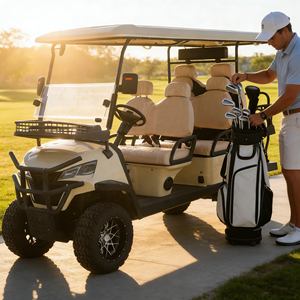 Carritos <span class=keywords><strong>de</strong></span> <span class=keywords><strong>Golf</strong></span> Eléctricos en Oferta, <span class=keywords><strong>de</strong></span> 4 a 6 Plazas, Económicos para Clubes <span class=keywords><strong>de</strong></span> <span class=keywords><strong>Golf</strong></span>, Compras al por Mayor y Uso Diario en Resorts Comerciales - Product Image 2